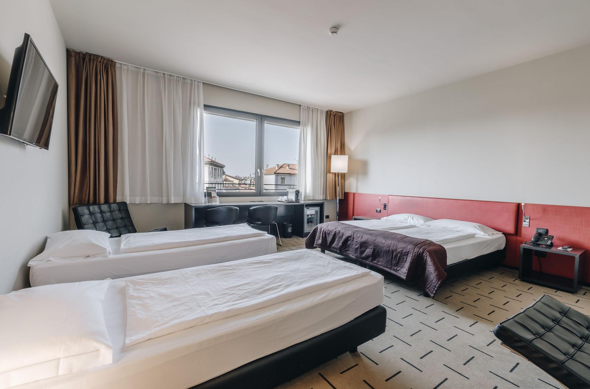 Hotel Continental Кремона Экстерьер фото