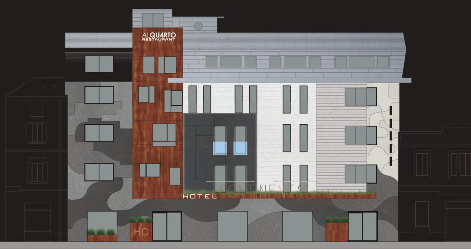 Hotel Continental Кремона Экстерьер фото